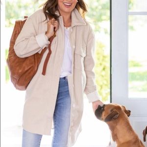 *BNWT* Jillian Harris x Jackson Rowe Shacket Medium.